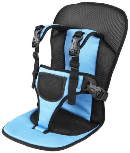 Дитяче безкаркасне автокрісло Multi Function Car Cushion Синій, універсальне авто крісло дитині в машину до 25 кг, зручне автомобільне крісло