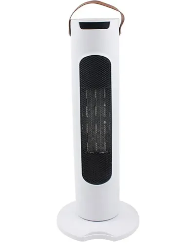 Електричний баштовий обігрівач Quick & Easy Heat MAG - 639 2200W, портативний електрообігрівач для дому, Тепловентилятор 2200 Вт від мережі Білий