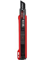 Канцелярський телескопічний ніж Utility knife Jingpin HST-SK 18мм з висувним сегментним лезом для оздоблювальних робіт, будівельний ножик для дому