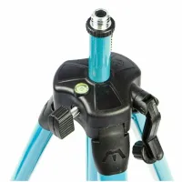 Строительный телескопический штатив тренога для нивелира 44-120 см NeroFF NF12SM 5/8 держатель подставка 1200 мм для лазерного уровня в чехле Синий