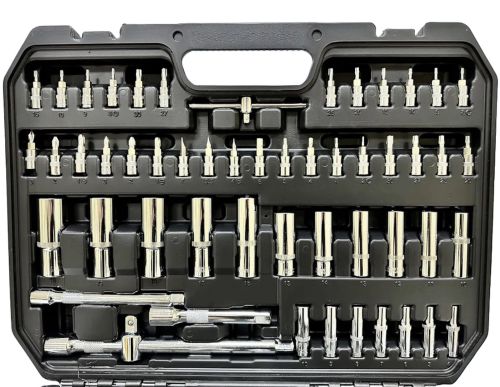 Автомобільний набір інструментів на 172 предмета Dream Car Tools ES-172 в кейсі Комплект ключів головок біт з тріскачкою для машини і вдома у валізі