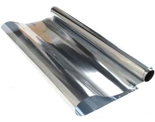 Самоклеюча дзеркальна плівка для вікон Proffilms Silver 20 3м x 60 см для захисту від сонячних променів, Тонувальна 300x60см від сонця на вікна