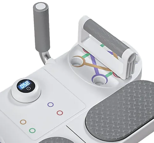 Регулируемая доска упор для отжиманий с упорами Push-up Board Support Muscle JT-999-1 3в1 с таймером платформа тренажер для рук, пресса и груди