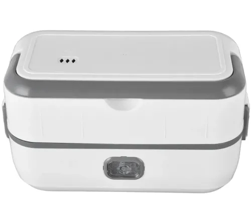 Електричний ланч бокс Cooking Lunchbox DFH-C01 200w 1,2 л для підігріву і приготування їжі з 2 чашами, харчової судочок контейнер для їжі від мережі
