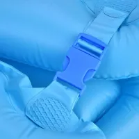 Дитячий надувний жилет Swim Vest BT-IG - 0005 рятувальний для плавання з підголовником від 3 до 14 років, надувна захисна жилетка S, M, L для дітей
