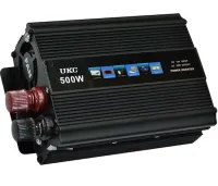 Автомобільний інвертор UKC AC/DC 12V-220V 500W, авто перетворювач струму 12В 220В 500Вт (12V 220V)