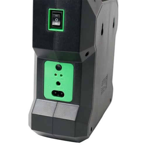 Автономна сонячна станція GDlite GD - 1000A зарядна система Power Bank, ліхтар і 4 LED лампочки з функцією повербанка і радіо для кемпінгу Чорна