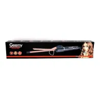 Професійна тонка плойка GEMEI GM-2825 ceramic pro 9мм для дрібних кучерів, Афроплойка з турмаліновим покриттям, щипці для завивки волосся Gemmy