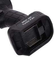 Аккумуляторная воздуходувка фен Blower ETP LD18-21V для уборки снега и листьев с 2 аккумуляторами, Беспроводная дуйка для удаления пыли Черная