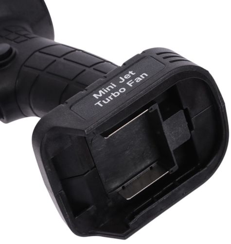Аккумуляторная воздуходувка фен Blower ETP LD18-21V для уборки снега и листьев с 2 аккумуляторами, Беспроводная дуйка для удаления пыли Черная