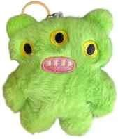 Дитяча плюшева іграшка брелок Fuggler Wide Eyed Weirdo 13 см, М'яка фігурка монстрик сюрприз Фуглер FuggGlow з брелоком для сумки для дітей