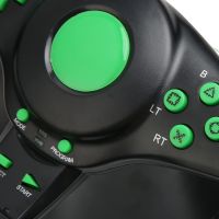 Універсальний ігровий кермо Vibration Steering Wheel 3 в 1 з педалями і коробкою передач для PC / PS2 / PS3, мультимедійний спортивний кермо для ПК