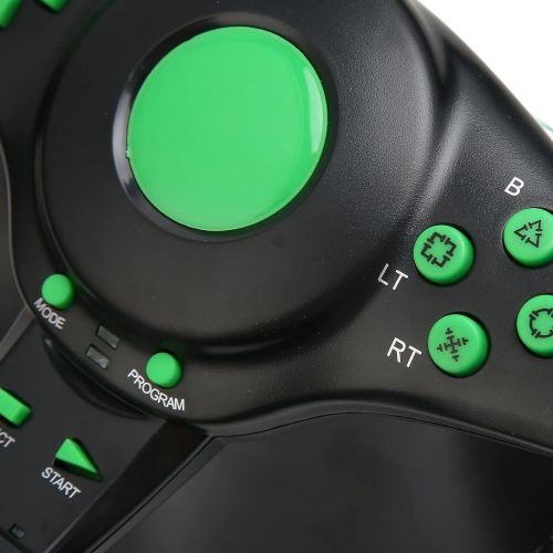 Універсальний ігровий кермо Vibration Steering Wheel 3 в 1 з педалями і коробкою передач для PC / PS2 / PS3, мультимедійний спортивний кермо для ПК