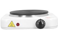 Настільна електрична плита Hot Plate JX - 1010a на 1 конфорку, одноконфорочная дискова електроплита 1000w з термостатом на 5 положень Біла