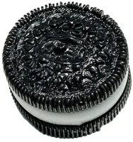 Силіконова іграшка антистрес сквіш Печиво Oreo Pinch Family 6 см з ворсинками для рук, Дитяча м'ялка у вигляді печива Таба Орео Squishy для дітей