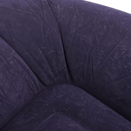 Надувне крісло диван Intex Beanless Bag 68579 до 150 кг для відпочинку, велюровий Одномісний пуфик груша Air Sofa XL-1133 KR-1 для дому та вулиці