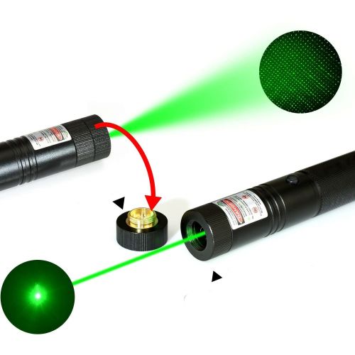 Потужна лазерна указка Green Laser Pointer YL - 303 1000mw, акумуляторний зелений лазер з ключем BL-303 діодний з насадкою ефектів для презентації