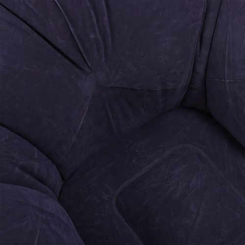 Надувне крісло диван Intex Beanless Bag 68579 до 150 кг для відпочинку, велюровий Одномісний пуфик груша Air Sofa XL-1133 KR-1 для дому та вулиці