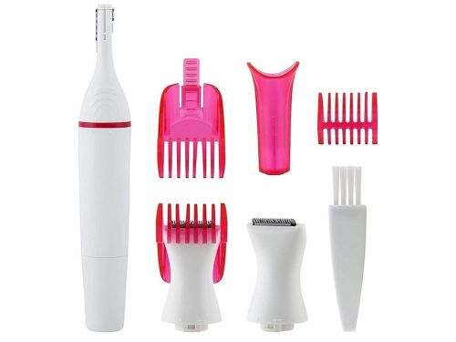 Жіночий Електричний тример Veet Sensitive Precision Expert епілятор для обличчя і тіла, електробритва зі змінними насадками Sweet Sensitive