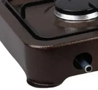 Настільний газовий таганок плита Domotec MS-6662 на 2 конфорки, газова плита