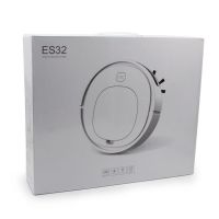 Робот пилосос Clean ES32 1500 mAh White, Автоматичний, безшумний розумний пилосос на акумуляторі білий ES 32