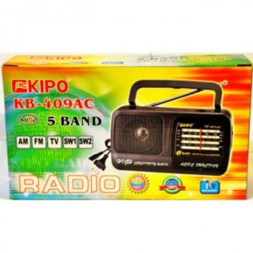 Радіоприймач FM радіо Kipo KB-409AC