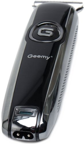 Акумуляторна машинка для стрижки волосся GEMEI GM-6050 професійний бездротовий чоловічий тример для вусів, бороди і змінними насадками Geemy