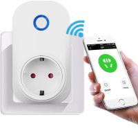 Умная WiFi розетка WiFi Smart Socket Plug SA-14 10A 100-240V с дистанционным управлением с телефона, Смарт розетка с Wi-Fi подключением в розетку