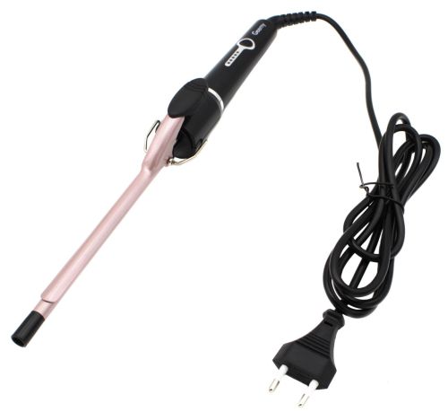 Професійна тонка плойка GEMEI GM-2825 ceramic pro 9мм для дрібних кучерів, Афроплойка з турмаліновим покриттям, щипці для завивки волосся Gemmy