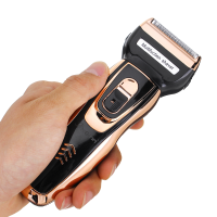Акумуляторна чоловіча електробритва, машинка, тример Gemei GM-595 Hair Trimmer для бороди і носа, універсальний набір 3 в 1 для стрижки волосся Gemmy