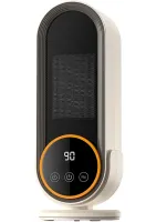 Электрический керамический обогреватель тепловентилятор Heating Fan E68S 1200W, Переносной электрообогреватель дуйка 2 режима с пультом ДУ для дома
