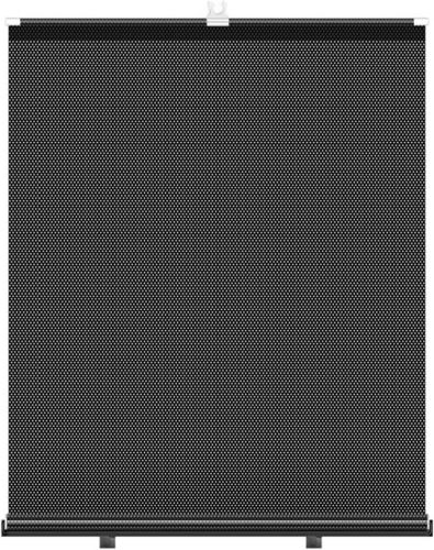 Солнцезащитная рулонная шторка козырек RolerProtect 40x125 см на колесиках для спальни и автомобиля, Автомобильные жалюзи роллет на окна Черная