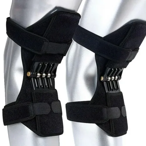 Коленные стабилизаторы Powerknee Nasus Sports усилитель бандаж, фиксатор коленного сустава, универсальный комплект для поддержки и усиления на колени