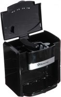 Крапельна кавоварка на дві чашки Domotec MS-0708 c 2 керамічними чашками, домашня електрична кавоварка для чаю та кави на 0.3 л 500W Чорна