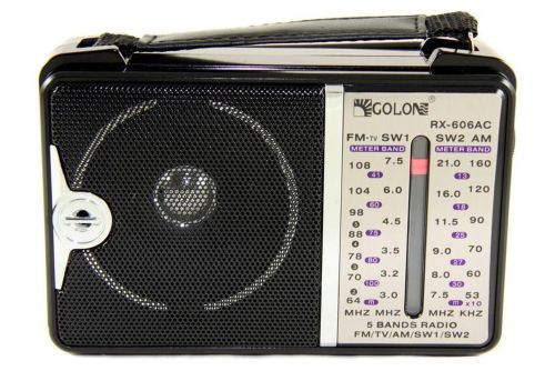 Портативный радиоприемник Golon RX-606AC, беспроводное аккумуляторное, всеволновой  FM Радио приемник