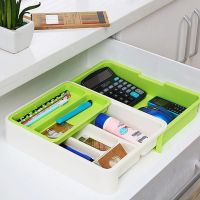 Універсальний розсувний органайзер Expandable drawer Organizer 34Х36.5х5.5 см для кухонних столових приладів, ложок і виделок у висувний ящик