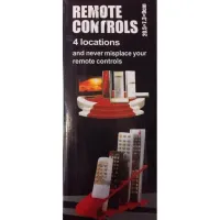 Подставка для пультов на 4 отделения Remote Controls Rack для дома, Органайзер для домашнего пульта дистанционного управления 4 секции