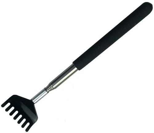 Телескопічний складаний скребок Yeipis tickle grab XL-740 20-68 см для спини, масажна складна чесалка щітка на 5 секцій для масажу і зняття свербіння