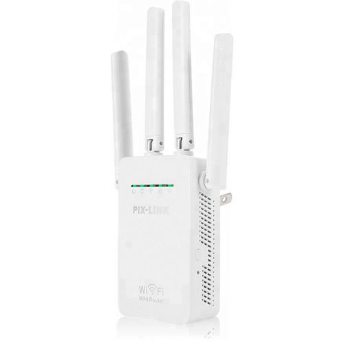 Репітер Wi-Fi сигналу PIX-LINK LV-WR09 з 4-ма вбудованими антенами Підсилювач, ретранслятор, Роутер до 300 мб/з, міні WiFi маршрутизатор Repeater / AP