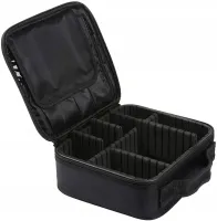 Органайзер для хранения косметики Niceland Beauty box MAG-590 с ручкой для переноски, Дорожная водонепроницаемая косметичка, бьюти кейс Черная