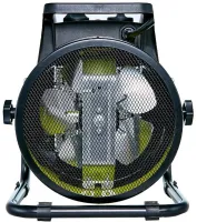 Теплова гармата Grunfeld GG1506-2 3000W 3 режими до 280 м3/год, Електричний підлоговий обігрівач тепловентилятор NF-002 3кВт від мережі Жовтий