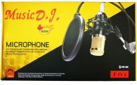Професійний студійний мікрофон з фільтром Music D. J. M-800U, спрямований конденсаторний мікрофон для пк NW-800U зі стійкою і вітрозахистом