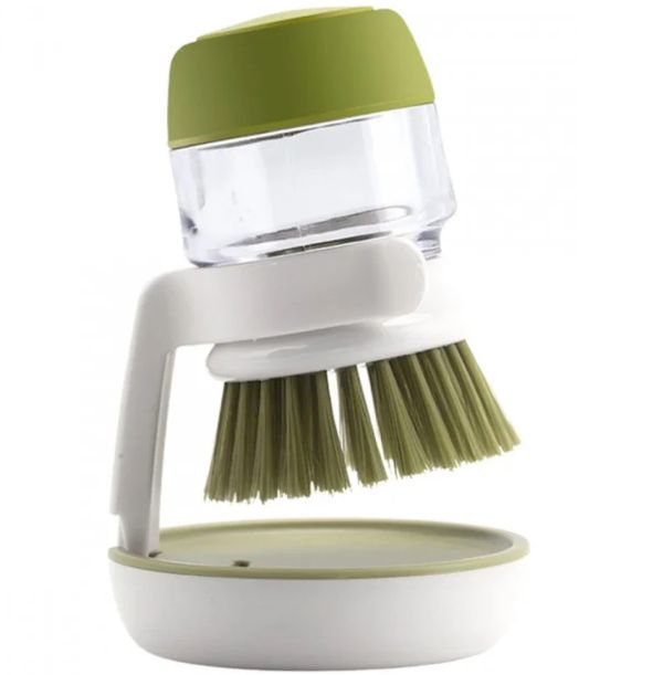 Щітка для миття посуду з дозатором і резервуаром для миючого Joseph Joseph Palm Scrub 85005