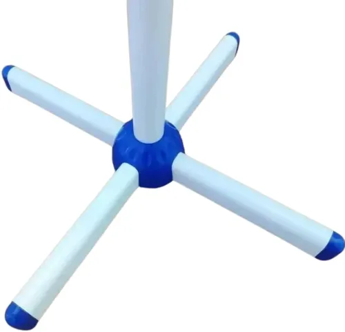 Підлоговий вентилятор Wimpex WX-1612 40 см stand fan 16" 100W з регулюванням висоти, Безшумний вентилятор Вімпекс 100Вт на підлогу 3 швидкості Білий