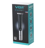 Професійний акумуляторний тример бритва VGR V-926 для стрижки бороди і вусів, Бездротова окантовочна машинка для стрижки волосся з насадками