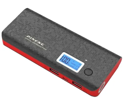 Портативний зарядний пристрій PINENG PN-968 Power Bank 10000 mahс LCD дисплеєм