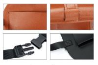 Автомобільний Шкіряний органайзер для заднього сидіння Folding dinner Posture Back Handing Bag на спинку переднього сидіння