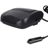 Автомобільний обігрівач салону від прикурювача Auto Heater HJ - 702 Fan 12 volt DC 150W авто дуйка, Тепловентилятор автодуйка 150Вт Чорний
