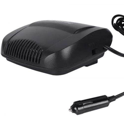 Автомобільний обігрівач салону від прикурювача Auto Heater HJ - 702 Fan 12 volt DC 150W авто дуйка, Тепловентилятор автодуйка 150Вт Чорний