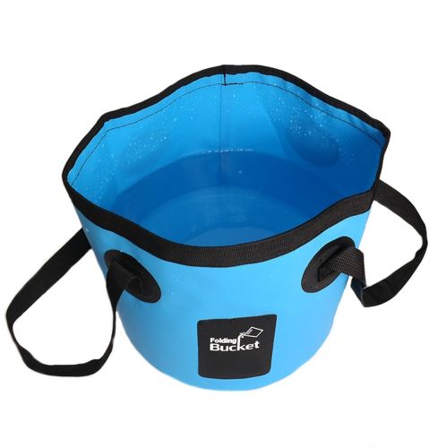 Автомобильный портативный душ Washing Spray With Bucket 12V на 20л, Походный душ от прикуривателя Автомойка для отдыха на природе и мытья машины